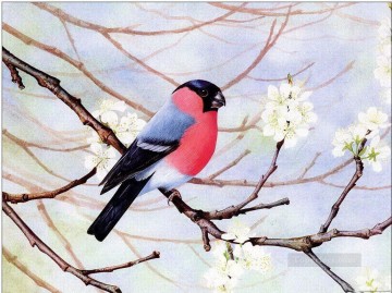 鳥 Painting - 春の鳥